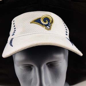 COPY - LA Los Angeles NFL Rams Football Visor Whi…